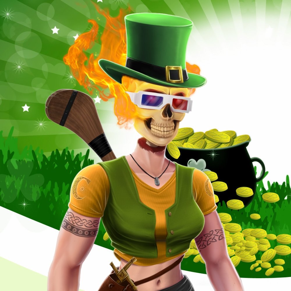 CryptoZombree's tweet photo. What's the craic!!
Happy St Paddy's Day everyone! 🍀💚
Got this baddie airdropped to my wallet today for holding 100+ @CardanoClanns #nfts 🎉
I hope you all have a most perfectly splendid Paddy's day! Sláinte! 🍻
#NftCommunity #NftFam #Web3 #CardanoCommunity #Irish #IrishNft https://t.co/hoL9MsFGoc