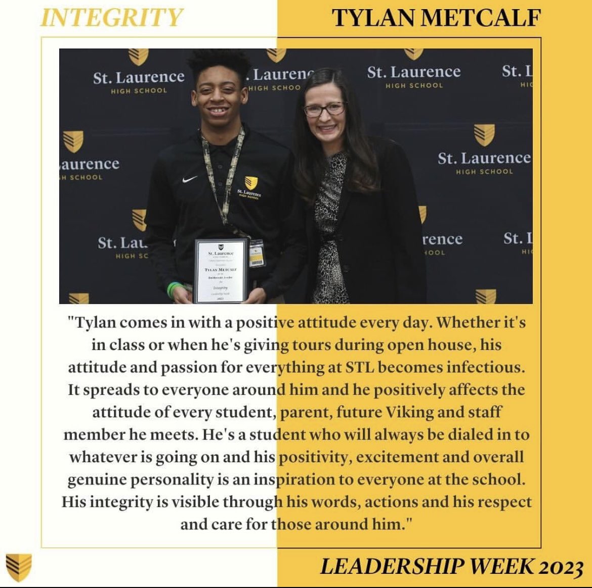 STLVikingFB's tweet photo. Proud of @TylanMetcalf30 and @FusTommy on earning their Leadership awards this morning but the real highlight was seeing our guy Jayden back in the building!

Love ya kid!

#DTG #WFW #DYJ https://t.co/WCRP9V6BUF