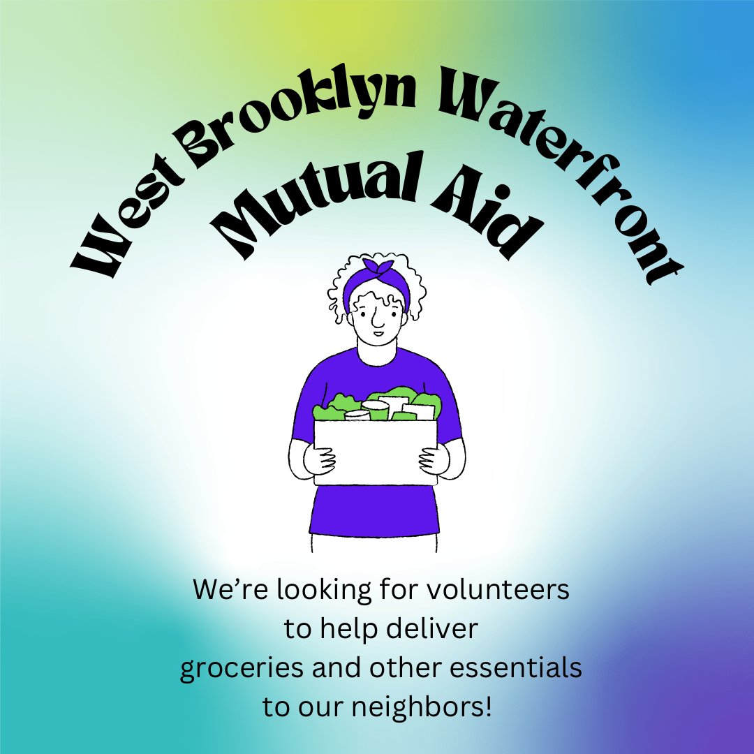 BrooklynAid's tweet photo. We're always looking for new volunteers to help us support our neighbors! There are so many ways to get involved — check out the link in our bio or DM us to learn more! https://t.co/1ZB9tT1XIe