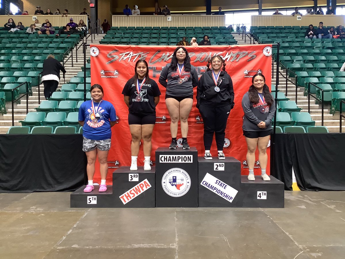 thswpa's tweet photo. CHAMPIONS!! Congratulations to our 2023 THSWPA 4A Small 198LBS State Champions!! #thswpa https://t.co/HSFQcUk4N8