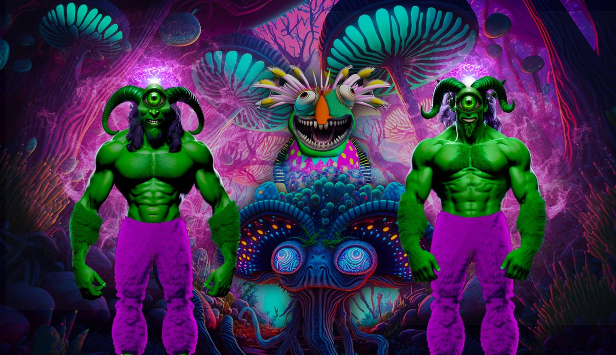 SuperGeekLeague's tweet photo. Cycloptians are formidable giants who possess the ability to generate powerful laser beams from their exposed brains, which they use to defend themselves and other creatures. Cycloptians have a responsibility for safeguarding the precious BubbleGorp eggs from potential predators. https://t.co/o0qEGPjtXr