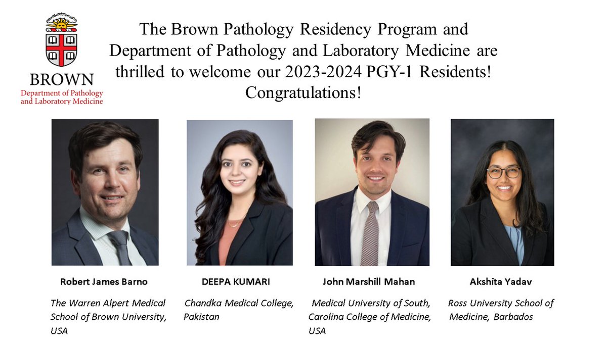 Huge congratulations and a warm welcome to our new residents! We look forward to your arrival! #PathMatch23 #Path2Path #Match2023 #Pathology