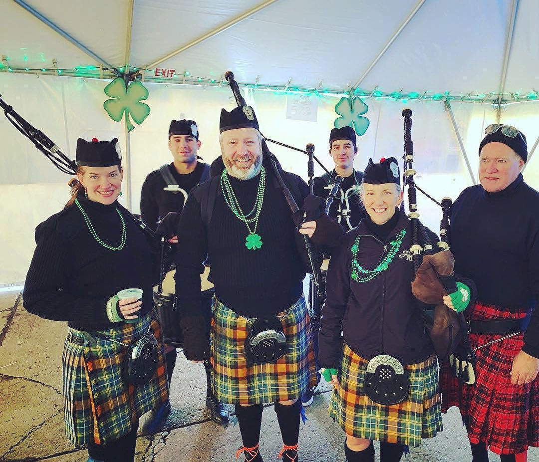 DundeeScottish's tweet photo. See us tomorrow, Saturday March 18 in the City of McHenry! Parade steps off at 12, and then we also play the beer tent around 1. 🍀🍀 The Dundee Fireworks show has been postponed til March 25 at dusk. https://t.co/nfbpthfpwB