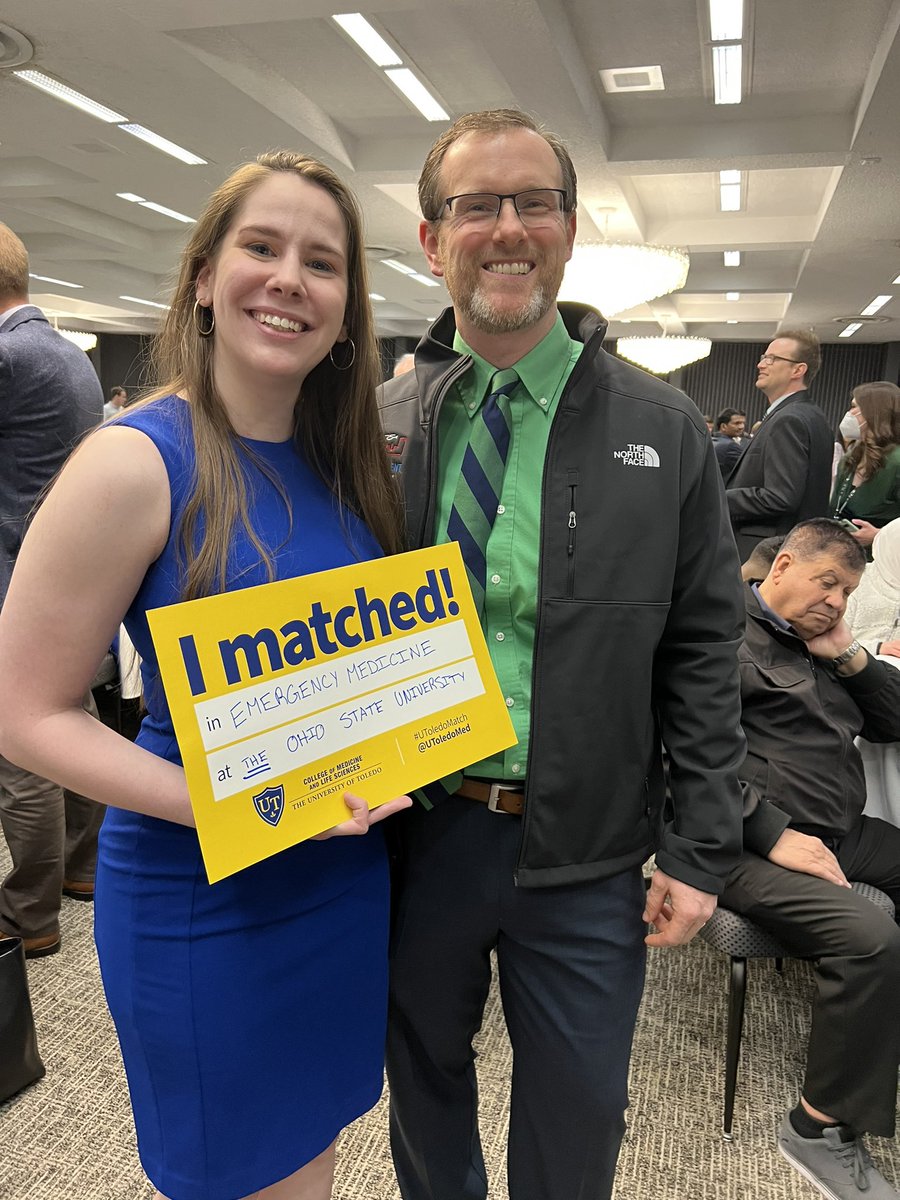 Michael McCrea (@mjmccreamd) on Twitter photo So happy for <a href="/GabsTherese/">Gabrielle</a> from <a href="/UToledoMed/">UToledo Medicine</a> #MATCH2023 to THE <a href="/OhioStateEMRes/">Ohio State Emergency Medicine Residency</a> #EMBOUND
Can’t believe my kids’ former babysitter bout to be in #emergencymedicine So happy for <a href="/GabsTherese/">Gabrielle</a> from <a href="/UToledoMed/">UToledo Medicine</a> #MATCH2023 to THE <a href="/OhioStateEMRes/">Ohio State Emergency Medicine Residency</a> #EMBOUND
Can’t believe my kids’ former babysitter bout to be in #emergencymedicine
