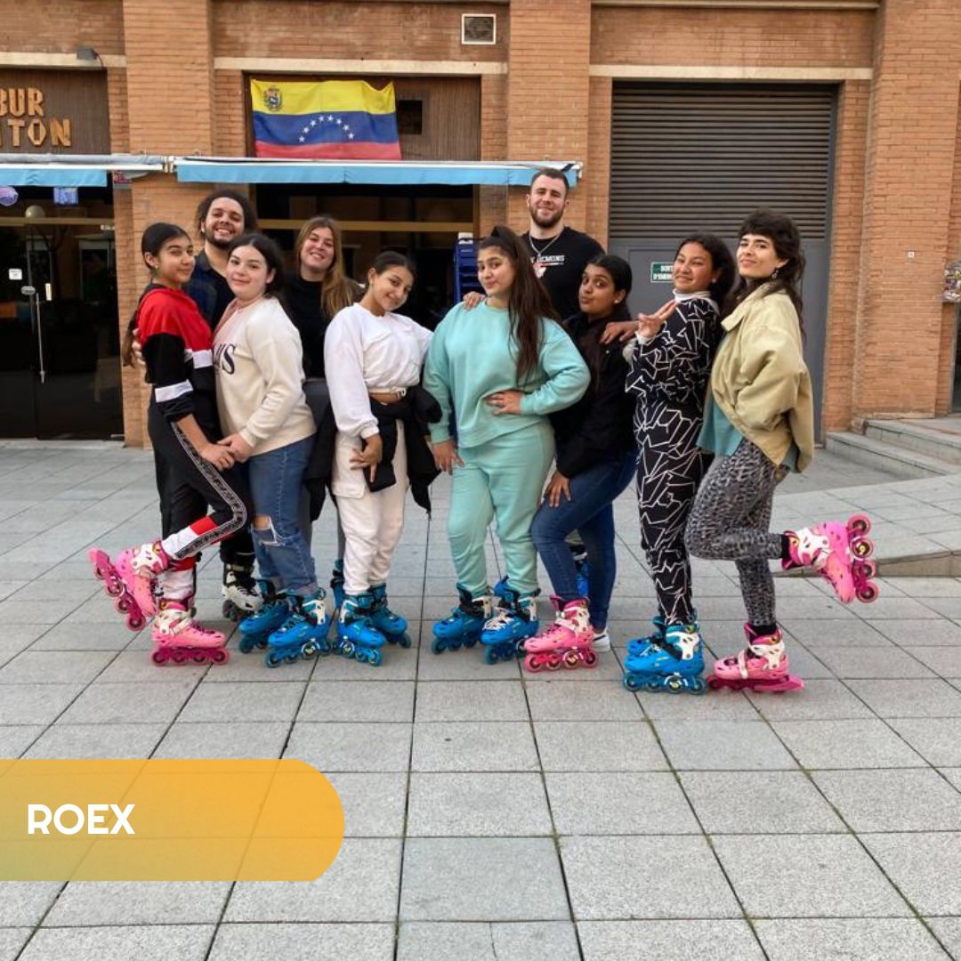 EspaiJoveLaMina's tweet photo. 🛼ROEX🛼

Avui hem estat amb els nostres companys de 
@Roex_obrasocial en una tarda xulísima de patinatge.

Ens encanta patinar amb ells i esperem tornar aviat per a continuar aprenent!! https://t.co/lb1QHdKS8i