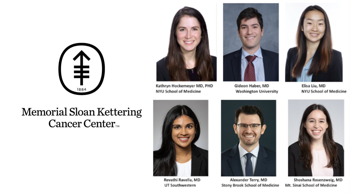 It's a Match! Welcome to @MSKCancerCenter #radonc!! 🥳 🙌Kathryn Hockemeyer MD, PhD 🙌Gideon Haber, MD 🙌Elisa Liu, MD 🙌Revathi Ravella, MD 🙌Alexander Terry, MD 🙌Shoshana Rosenzweig, MD We're excited to have you join us in New York! #Match2023 #radoncMatch2023