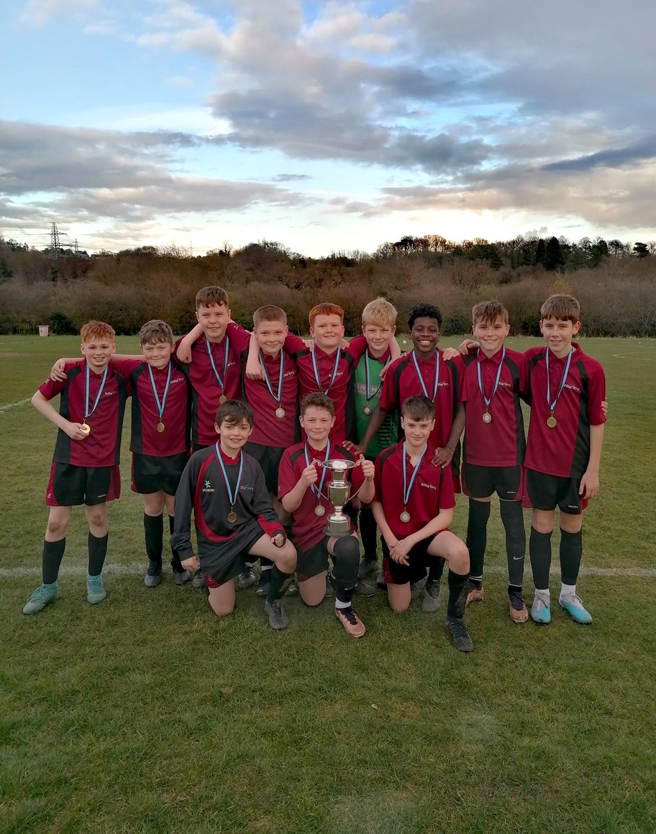 Congratulations to <a href="/ArthurTerrySch/">Arthur Terry School</a> Year 7 team who today were crowned District Champions! The team won 3-1 against a really strong <a href="/bishopwalsh/">Bishop Walsh Catholic School</a> team! Mr Holliday was extremely proud of the teams' resilience today after going a goal down! 🏆⚽ 🎉
