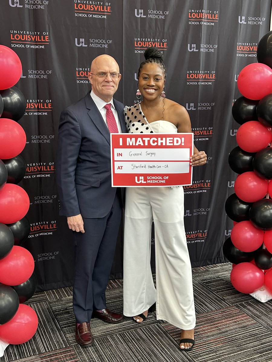 @OpNotes @StanfordSurgery @DrexelMedicine @bcmhouston @uoflmedschool @TuftsMedicine @UChiPritzker @IUMedSchool @UTSWedu When the @OpNotes PD @DavidASpain gives grand rounds at the same institution that one of our matched students is from #Match2023  @uofl 🙌🏼