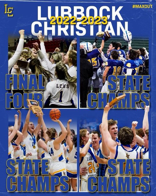 LCHSEagles's tweet photo. The 2022-2023 school year has been one for the record books!

Thankful to be an Eagle!
#maxout #FinalFour 

@CoachSoftley @arielle_schafer @StanSmithTV @pchristy11 https://t.co/7lSrVL4PBp