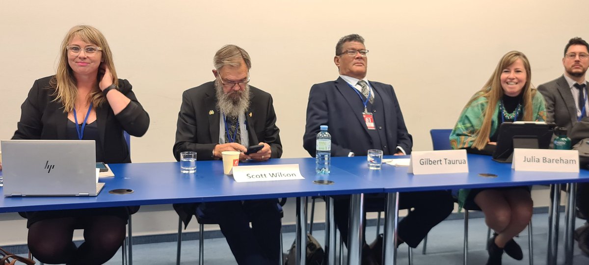 A groundswell of support for Indigenous voices to be included in policy making at today's #CND66 Indigenous-led Harm Reduction side event, helped by the work of Peru's govt & others. Thanks for support Aus, Canada, NZ, Te Rau Ora @ThunderbirdPF @HRInews @ScottADAC @UNHumanRights