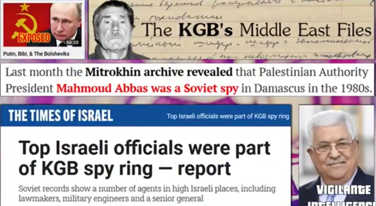 3 minutes into the next VI vid and already something worth clipping

President Abbas was a soviet spy