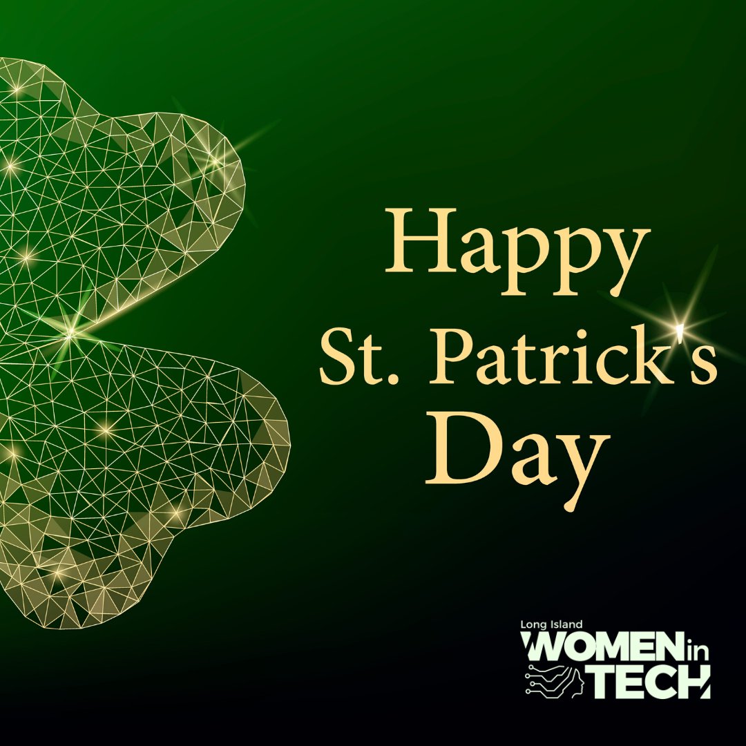 Happy St. Patrick's Day ☘️ to our fellow women in tech! Today, let's celebrate our accomplishments, empower each other, and continue to make a positive impact on the world. 🌍💪 

#StPatricksDay #shamrock #LIWiT #womenintech