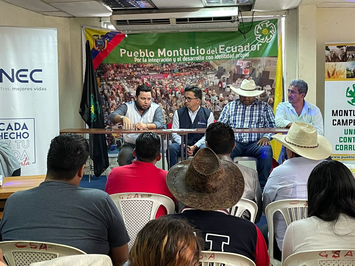 censoec's tweet photo. 🙌Sumamos esfuerzos para el #CensoEcuador 🇪🇨 

✍️ Continuamos la construcción del cuestionario del Censo de Comunidades en trabajo conjunto con el Pueblo Montubio. https://t.co/JsPJJDTUxM