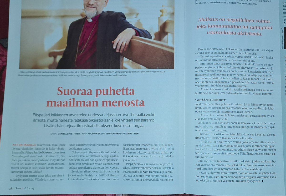 PiispaJari's tweet photo. #Askel-lehden arvio ja haastattelu. "Suoraa puhetta maailman menosta." https://t.co/9d5mAna4oj