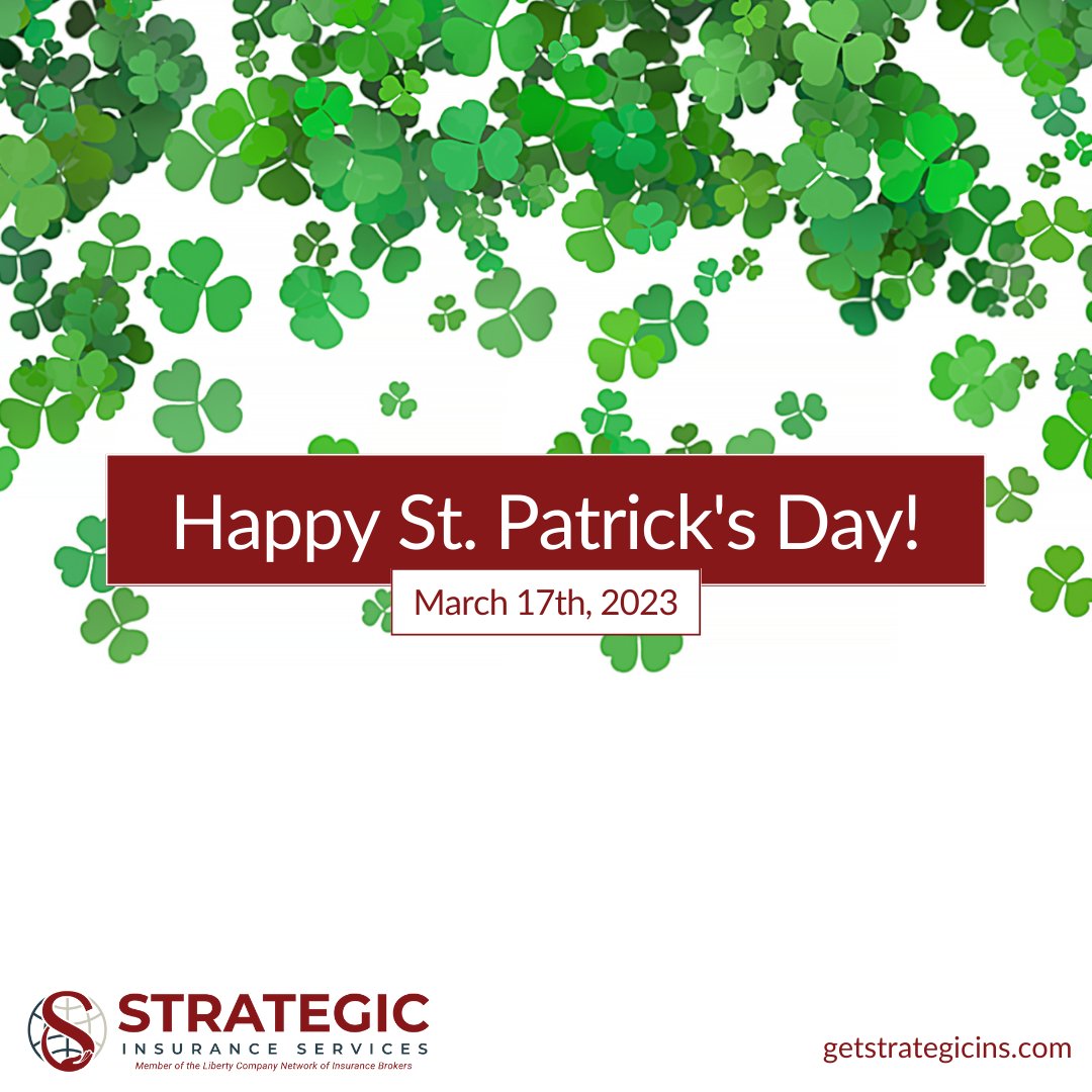 TampabayIns's tweet image. Are you wearing green? We are!

Happy St. Patrick’s Day!

When collaborating with our clients and employees, every day feels like St. Patrick's Day. We are so lucky to be able to do what we love day in and day out! 

#StrategicInsurance #LibertyPartner #StPatricksDay #Lucky
