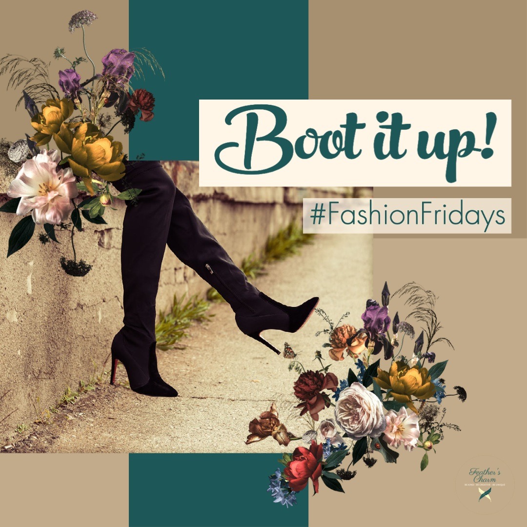 With the rainy seasons in the UK, it's always a good idea to go out with boots, so your feet and legs will remain dry.

#FeathersCharm #BlogPost #Lifestyle #FashionFridays #Fashion #Boots #Season #RainyDays #Fridays #RainySeason #SpringRains #Shoes #ShoeFashion #Stylish #Trend