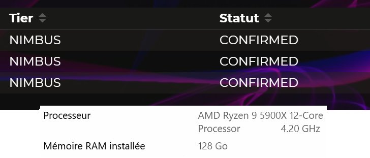 Mouuut's tweet photo. @RunOnFlux @MiningTk @cypherpunkx, 
So much RAM, so much Power !! 
Now the Triple Nimbus will run fine until, next a Stratus could take place. 
Built For #Flux, Built for #Web3 
Powered by $Flux, for a #decentralized network !! https://t.co/cL6tInGIhq