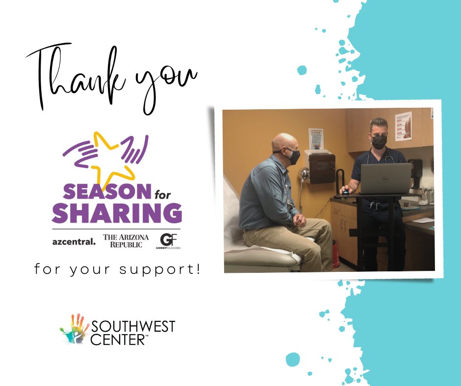 SWCforHIVAIDS's tweet image. We are honored to be one of 158 organizations around the valley to be selected as a beneficiary of this year’s Season For Sharing campaign. Your generosity means we can provide culturally competent healthcare &amp;amp; wellness visits for people age 50+. #SFS2022 ow.ly/1vtc50NlryO