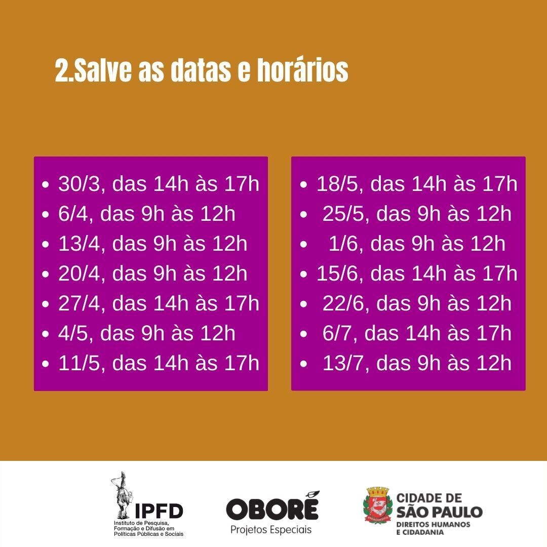 reporterfuturo's tweet photo. https://t.co/PqAPh9W97Q 👉🏼 [CRONOGRAMA] A programação é prévia, suscetível a alterações. Inscrições até 26 de março! Se ainda não fez, faça sua inscrição  🚀#correspondentesdacidadania2023 #jornalismo #reporterdofuturo #modulosobore https://t.co/veQ0JON2Zt