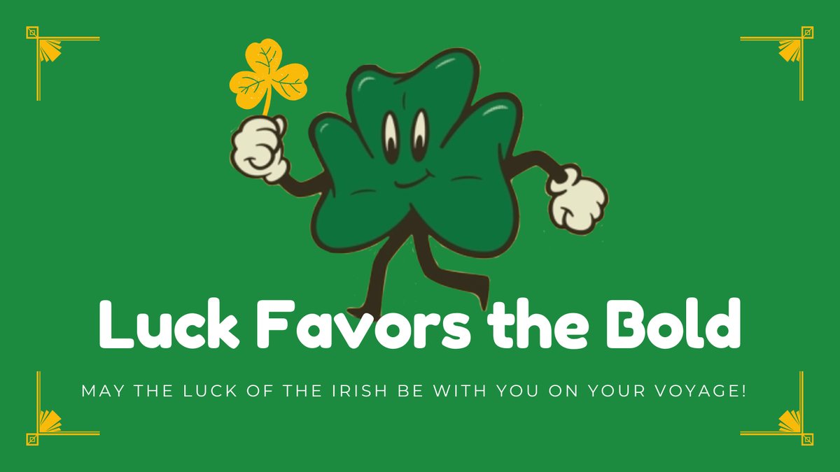 May the luck of the Irish be with you on the #ShamrockRun today! bit.ly/42joNDz #pdx