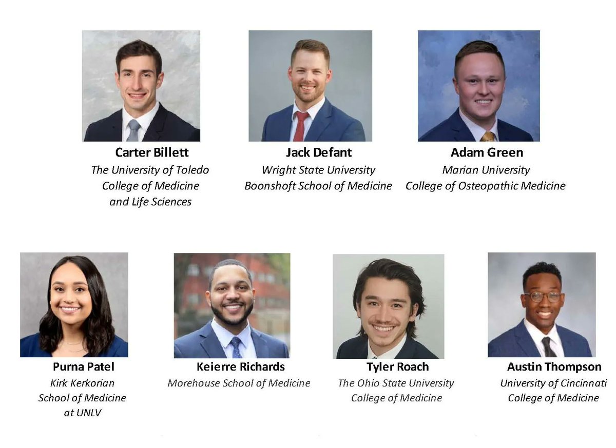 Introducing our #Match2023 residents and Class of 2027! We are very excited to have you joining us @OhioStateMed! 🎉 A BIG #BUCKEYE WELCOME 🎉 @OSUWexMed @OhioStateNews @s_bavishi @WhitneyLukeMD @DrYararFisher @OSU_medalum