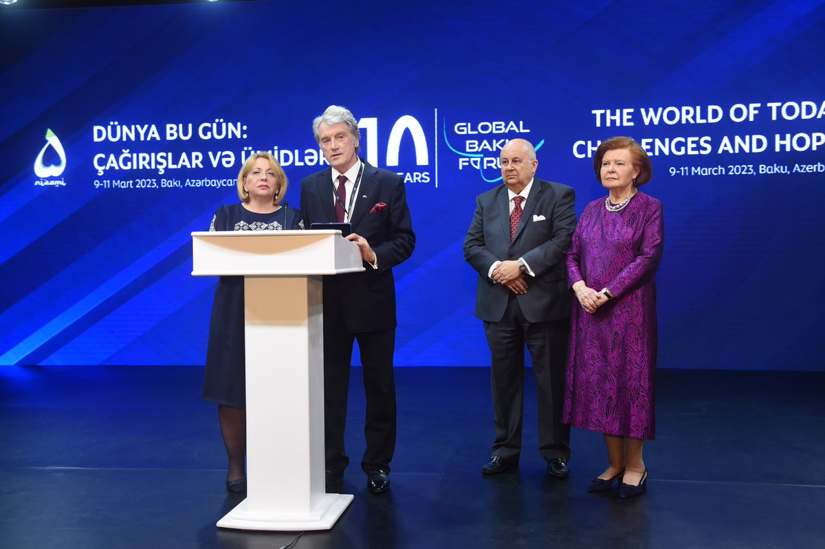 NizamiGanjaviIC's tweet photo. #NizamiGanjaviAward 2023
#XGBF #XGlobalBakuForum #Peace #Tolerance #Dialogue #Understanding #RuleofLaw #sharedsocieties https://t.co/LQKIwsCjCD