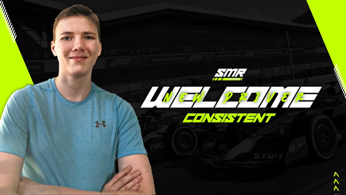 After long time we finally signed up new driver ✒️

Welcome to the team, Consistent ! 🔥

We are proud to announce our new driver for our F1 22 roster. We hope that we will deliver some great results together 👊

#ForzaSMR #SMRacing #SMR