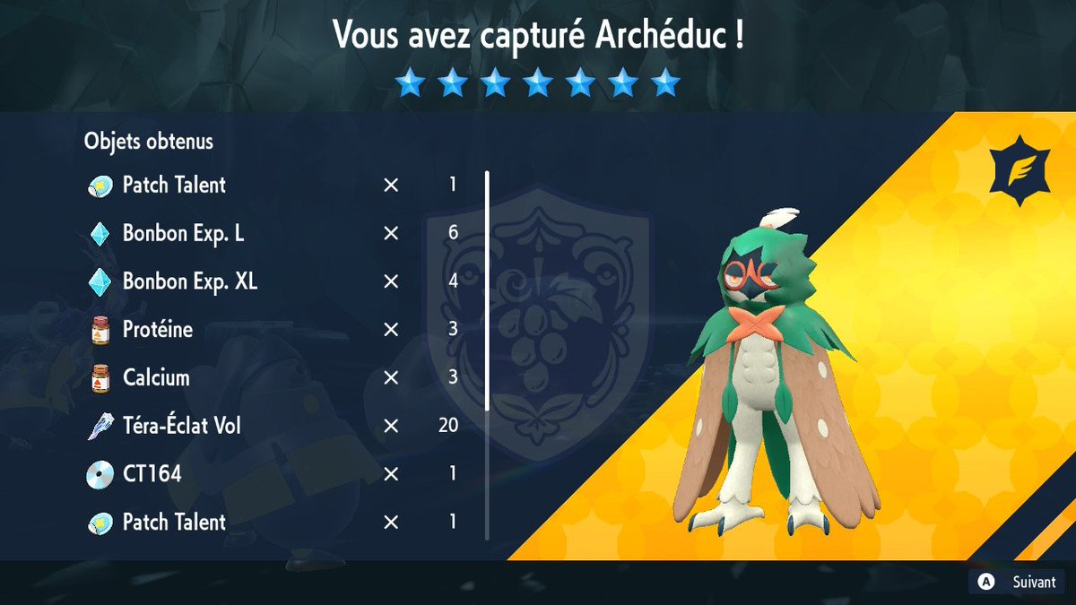 Aimiliia_'s tweet image. Petit raid 7⭐️ pour bien commencer le week-end ! 

N'hésitez pas à aller jeter un œil à la dernière vidéo de @TheHolomovement qui vous explique comment passe ce raid ! 

#Pokemon #PokemonEcarlateViolet #PokemonScarletViolet #Raid #PokemonRaid #TeraRaidBattle #Teracristal