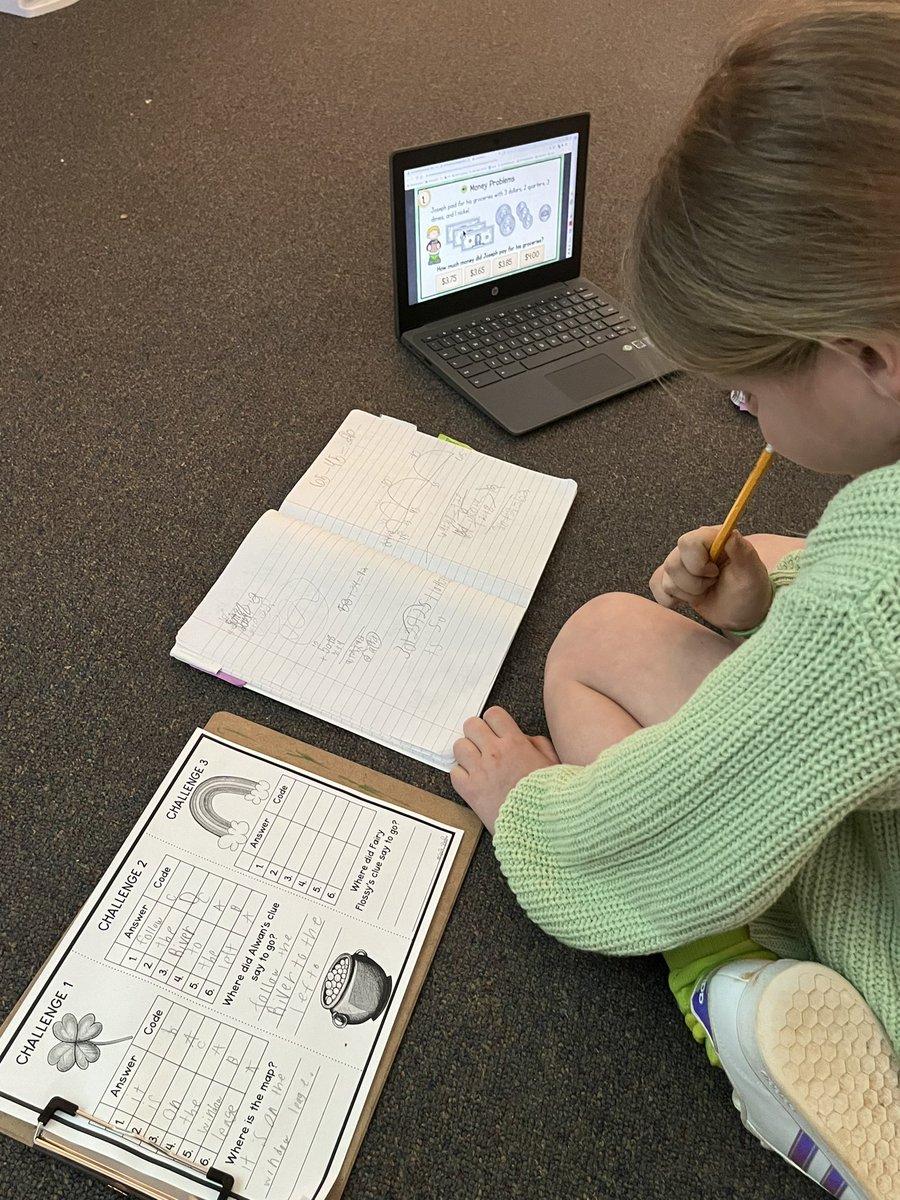 Lots of ☘️ math today!