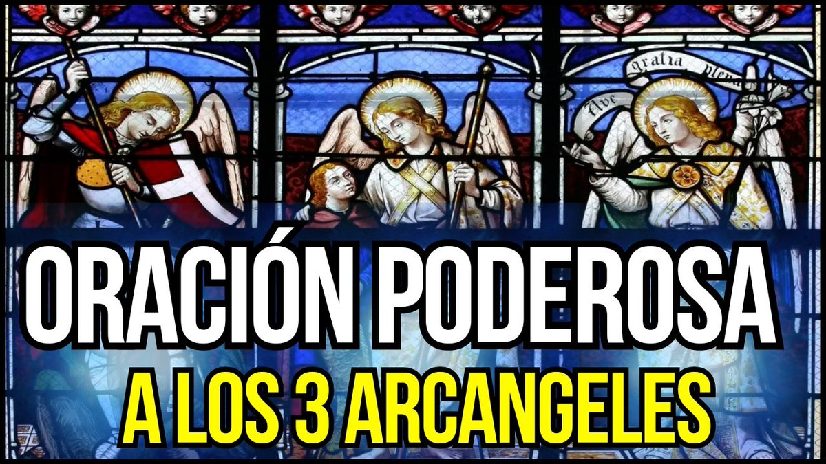 ⬇️ Oración Poderosa a Los 3 Arcángeles ⬇️
youtu.be/wAqUQPC4wSM
