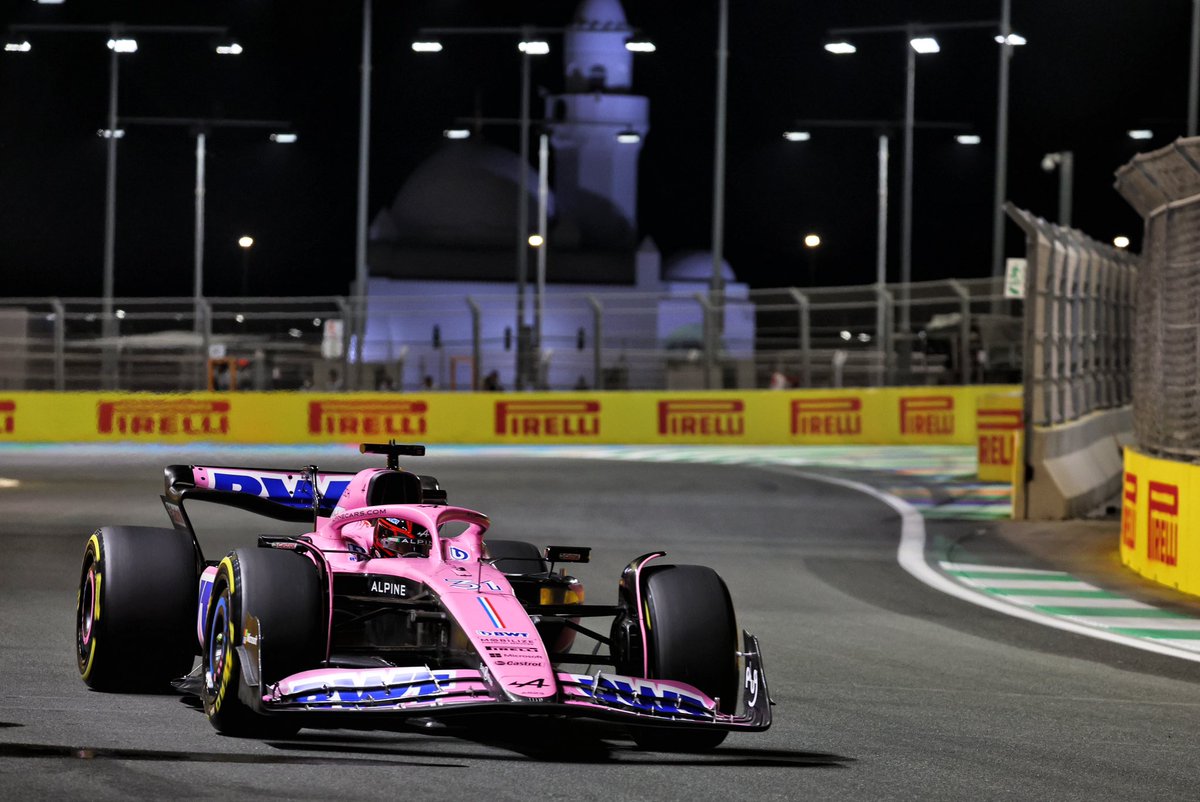 Strong session to end our Friday here in Jeddah. Good job, team 👏 P4 for Esteban and P6 for Pierre. 
More to come tomorrow.

#SaudiaArabianGP #Alpine