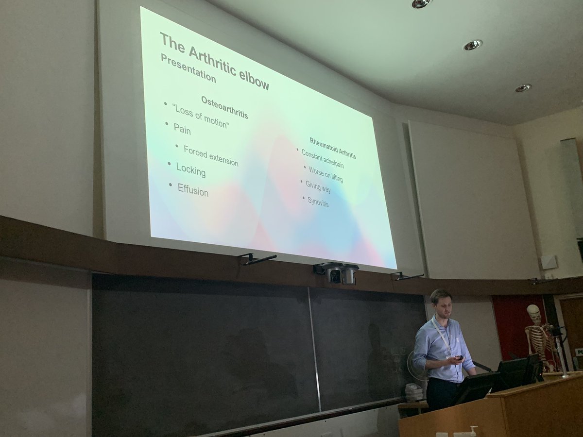 RUHHandTherapy's tweet photo. A great session on investigations of the elbow, covering trauma and degenerative conditions #theelbow #trainingday #CPD https://t.co/LP2xVotEFc