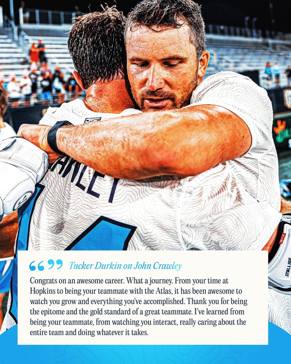 It’s all love from the Bulls 🤘💙 Thank you to a great teammate and one helluva leader, @jcrawley44 🤝