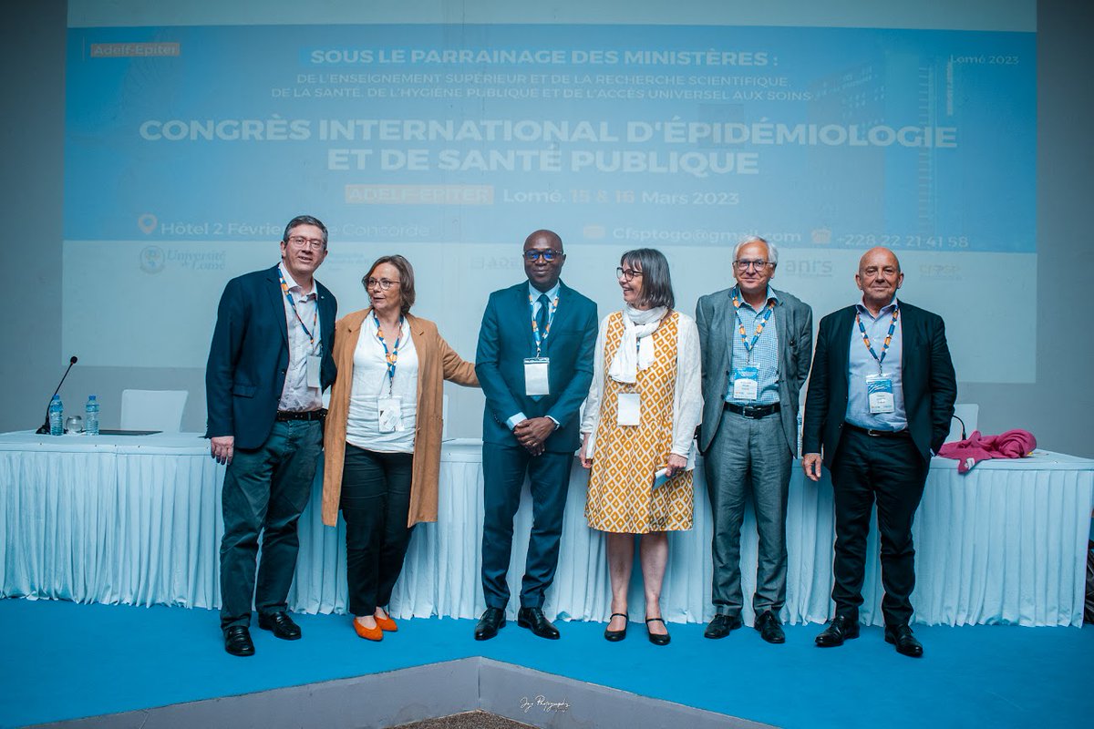 dkekouevi's tweet photo. Fin du Congrès ADELF-EPITER Edition de Lomé 2023. Merci à tous pour votre présence et soutien. Une semaine très riche et enrichissante pour la Santé Publique. @TogoOfficiel @Isped_Bordeaux  @ird_fr @UniveLomeTg @OMSTogo @AdelfEpiter2023 @CfrspUl https://t.co/pedmKXCds5