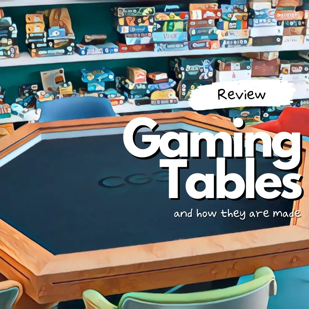 czechgames's tweet photo. It’s time! 🛎️ The @rathskellers gaming table review is here! It’s no doubt these tables look absolutely stunning but are they also functional and simply good enough for heavy gamers? Find out in the full review! 👇 
https://t.co/ryZcVK5z8j https://t.co/smJZgCbuGQ