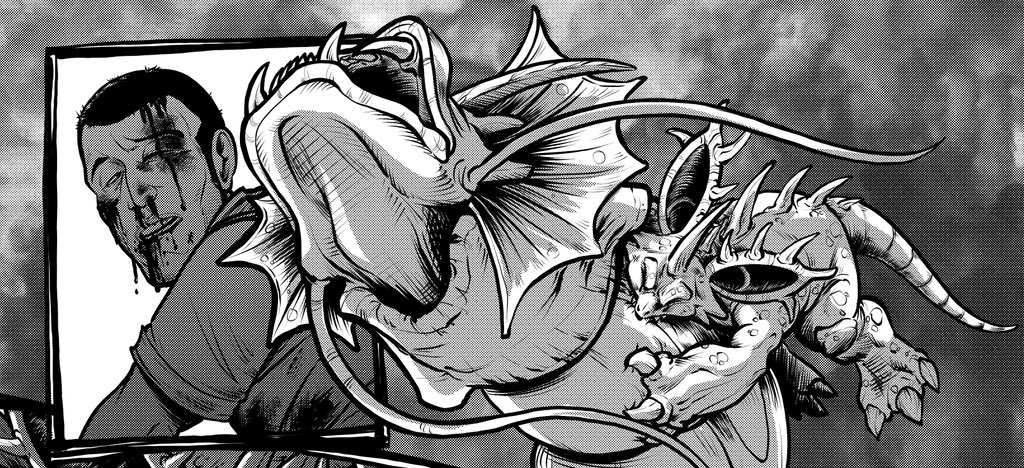 Coelasquid's tweet photo. As soon as you give yourself permission to draw The Pokemon Comic You Wished You Could Draw When You Were 12 your power level becomes unknowable, it is true artistic ascension. https://t.co/1IjX582sXv