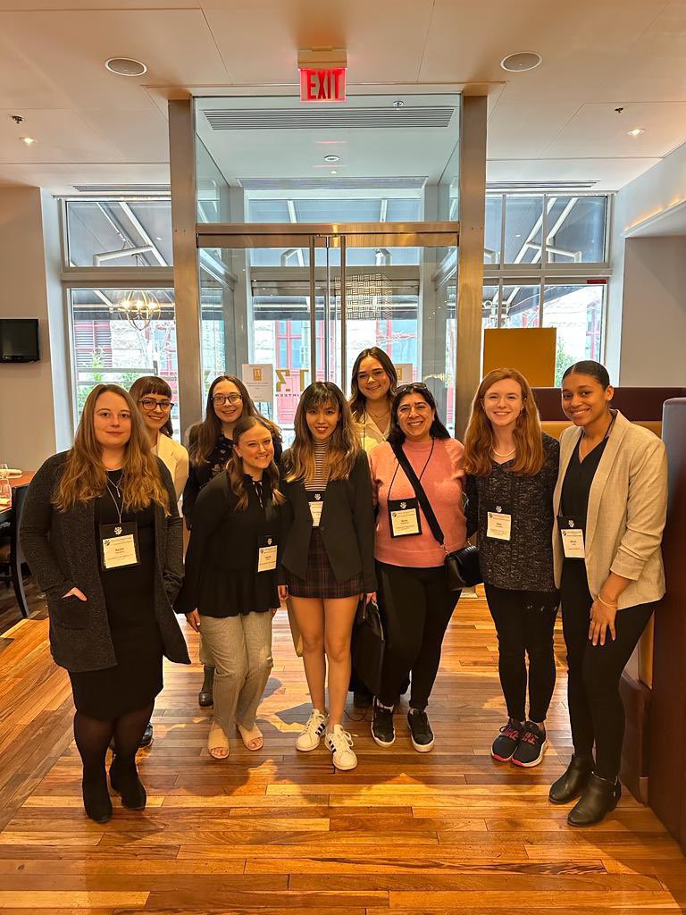 MUN_PsychLawLab's tweet image. APLS campus representatives lunch #apls2023 ☘️