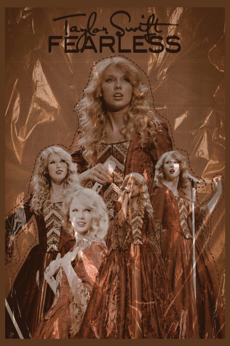 its me, hi ! i made a fearless era themed poster instead of sleeping during exam week ! im the problem , its me ! #tserastour #fearlesstaylorsversion