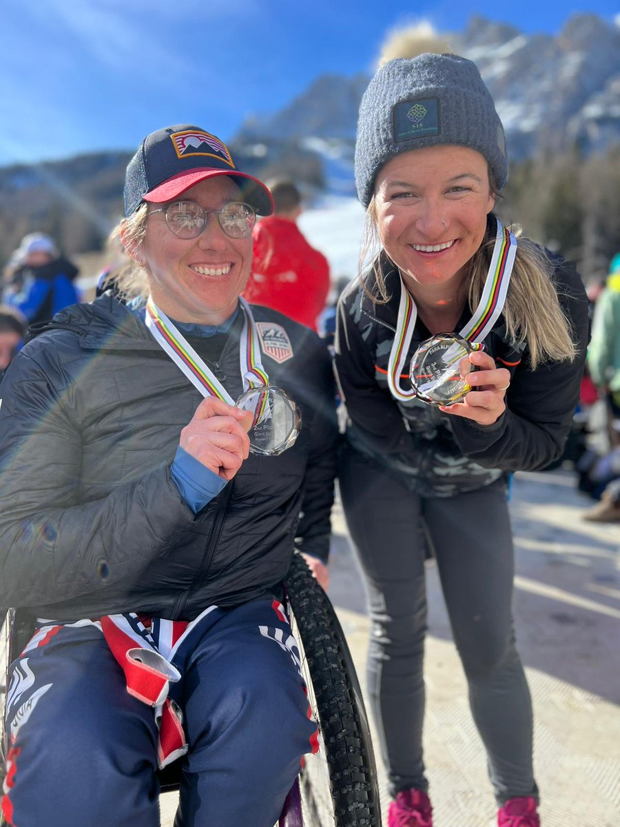 Go off then 👏

Laurie Stephens and Allie Johnson take home end-of-year honors after finishing second and third overall in the women's slalom sitting and giant slalom standing, respectively, in the FIS World Cup rankings! Congrats!
