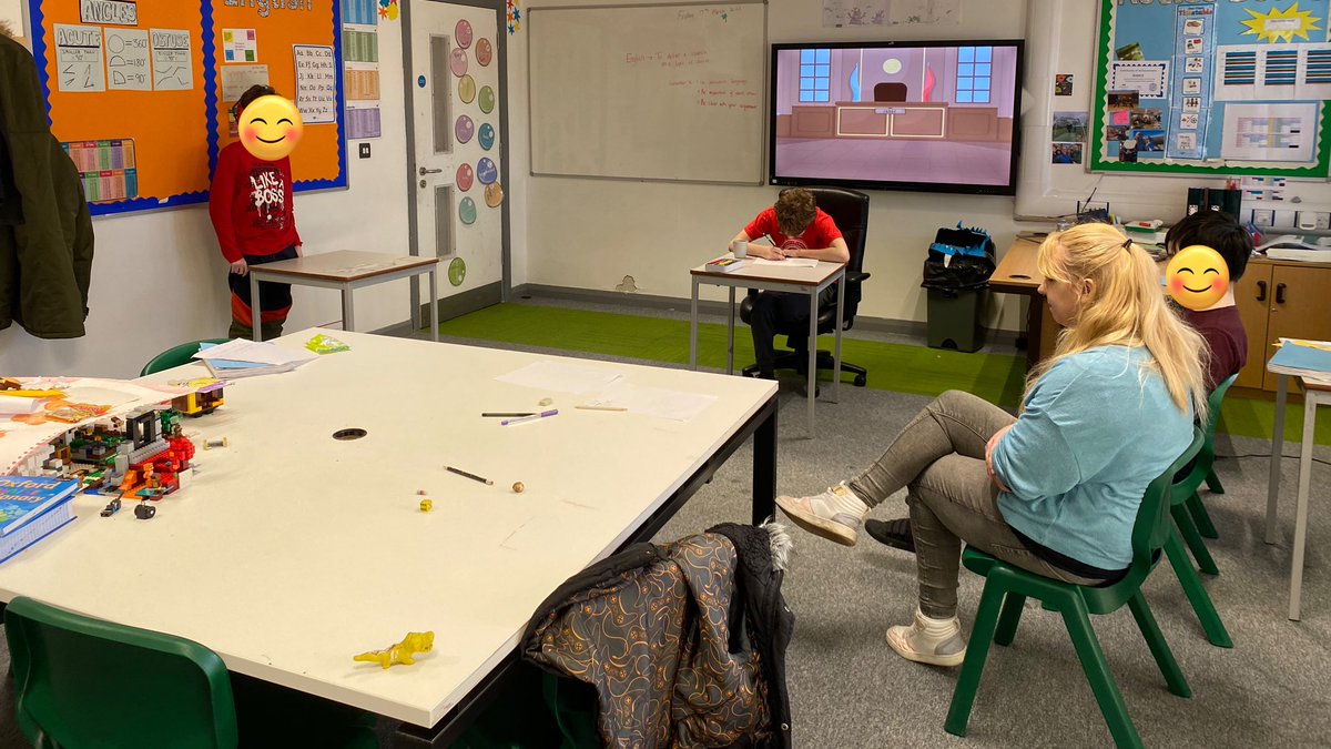 EmilySVH's tweet photo. ORDER IN THE COURT!! 
That’s something Green 4 loved shouting today. We are currently learning about speeches and today all boys took it turns to step up in ‘court’ and argue their case that they had prepared earlier in the week 🧑🏻‍⚖️ 
Happy Friday! #semh #edutwitter @ForestMoor https://t.co/FCphJy7vYl