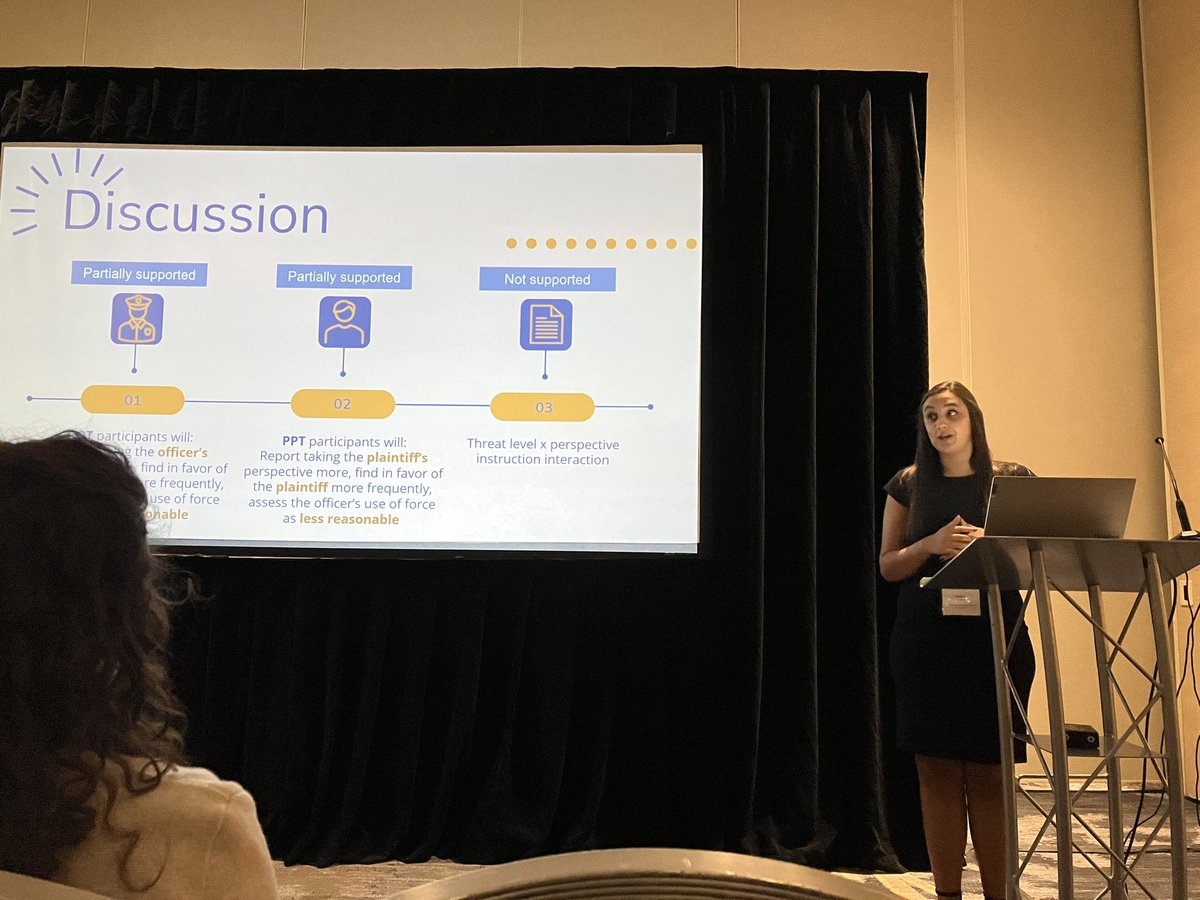 HaleyRDawson's tweet photo. @devon_labat presenting her masters thesis and Iโm such a proud friend!!! #APLS2023 #APLS2023sc https://t.co/ighRsZ6YTQ