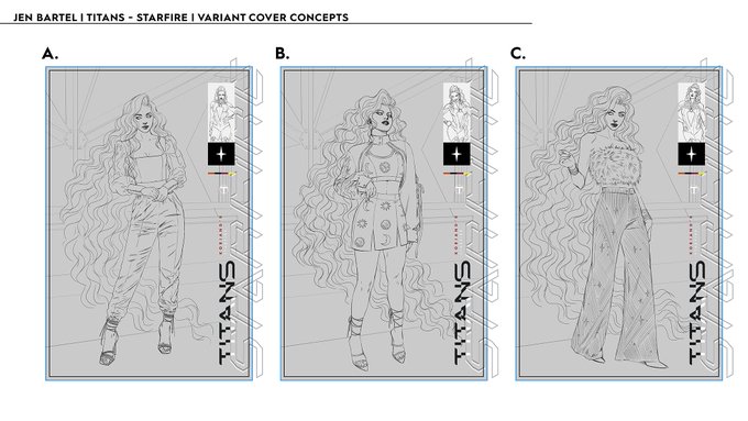 Starfire street style variant concepts! 💫 