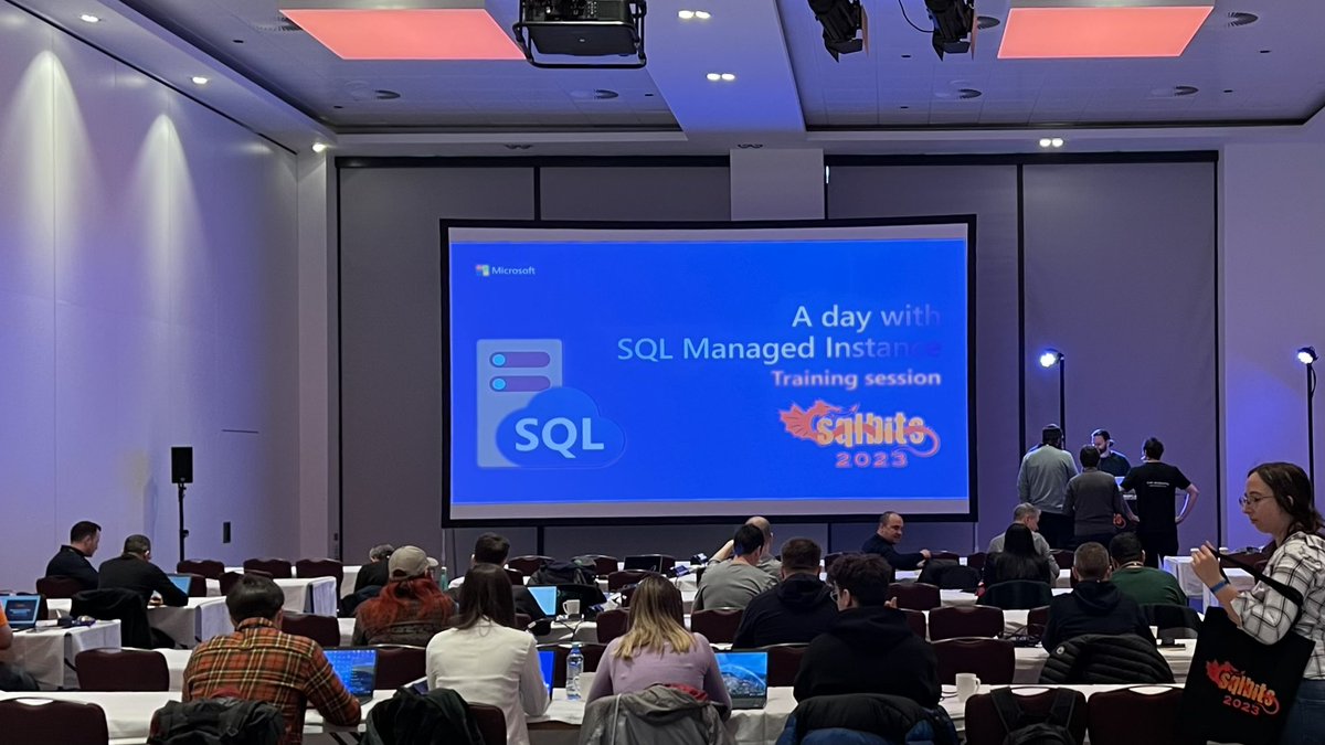danimir's tweet image. Ask us anything about #AzureSQL #ManagedInstance @SQLBits