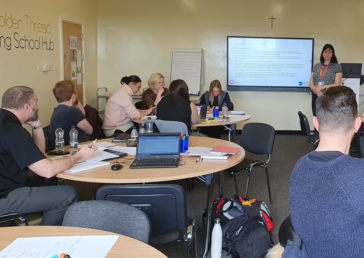 A busy and productive day with our NPQSL participants considering the leadership of culture, behaviour and professional development. Thank you for an amazing session! 🤩 <a href="/GoldenThreadTSH/">The Golden Thread Teaching School Hub</a> <a href="/ClareOberman/">Clare Oberman</a> #NPQF2F <a href="/bestpracticenet/">BestPracticeNetwork</a>