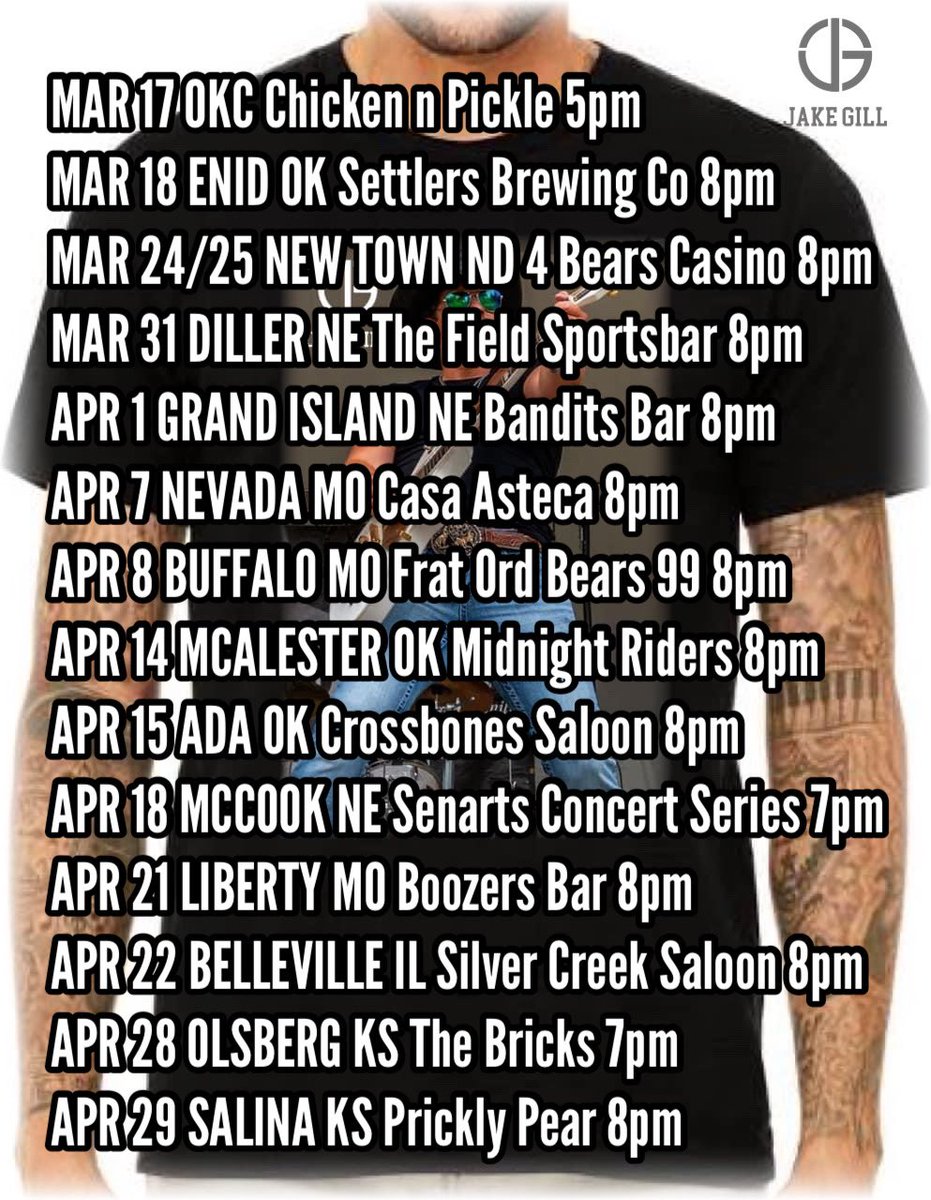 I really can’t wait to see you!!! #tour #oklahoma #NorthDakota #kansas #nebraska #Missouri #illinois