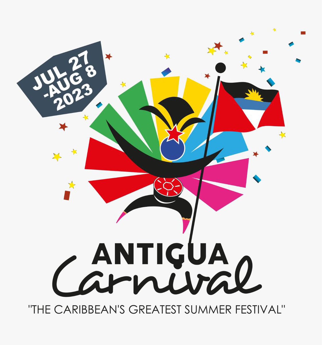 🗣️ANTIGUA CARNIVAL JULY 27TH - AUGUST 8TH 2023

TELL A FRIEND TO TELL A FRIEND
#AntiguaCarnival
#AntiguaCarnival2023
#VisitAntiguaBarbuda 
#LoveAntiguaBarbuda