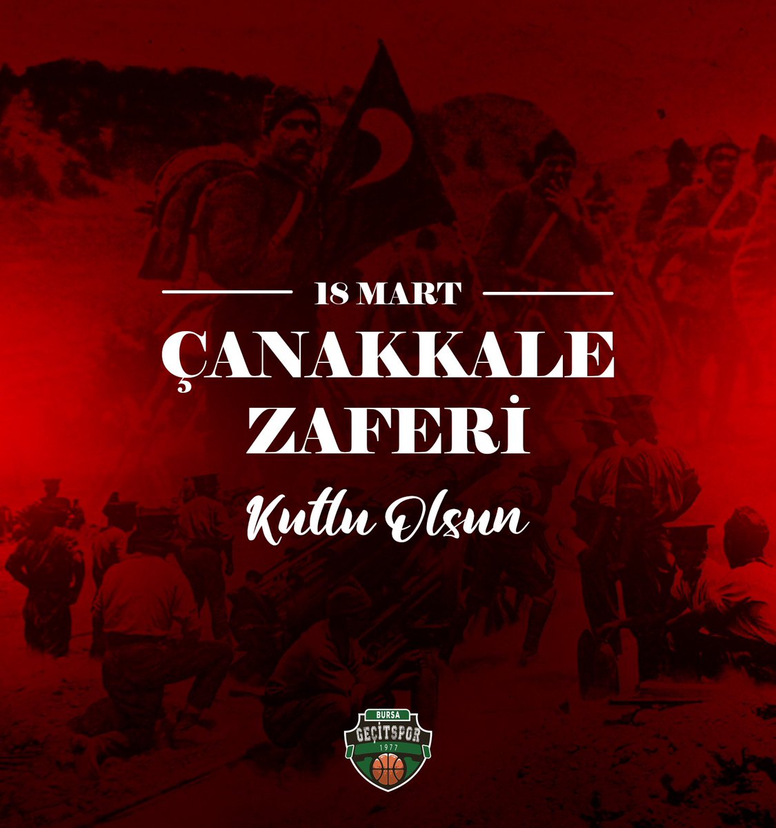 Bir destanı bizlere yaşatanları sevgi, saygı ve rahmetle anıyoruz!

#çanakkalegeçilmez