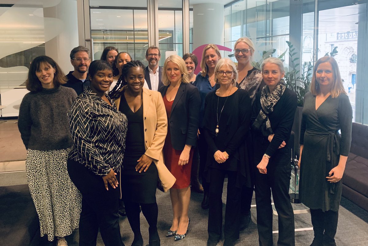 At the end of a terrific day with @NCTcharity leadership team, where we focused on connecting deeply to our purpose. The absolute highlight of the day, hearing from trailblazing Clo & @MumsandTea @fivexmore about their history-making #campaigning.