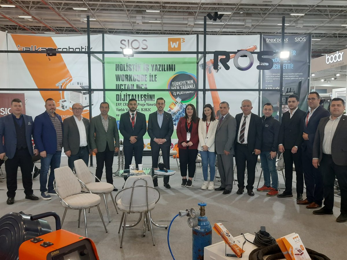 maksiaddernegi's tweet image. Denizli Sanayi Odası Başkanı Sn. Selim Kasapoğlu ve MAKSİAD Yönetim Kurulu Üyelerimiz İZFAŞ ve İZGİ FUARCILIK ortaklığında düzenlenen Fuar İzmir alanındaki IMATECH Endüstriyel Üretim Teknolojileri Fuarını ziyaret etti.
#imatech #fuarizmir #makinafuarı #denizlisanayiodası #maksiad